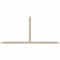 Ekena Millwork Portland Smooth Timber Gable Bracket, Douglas Fir, 108"W x 49"H x 3 1/2"D x 3 1/2"F, 11/12 Pitch GBW108X49X0404POR00SDF - alternate 1